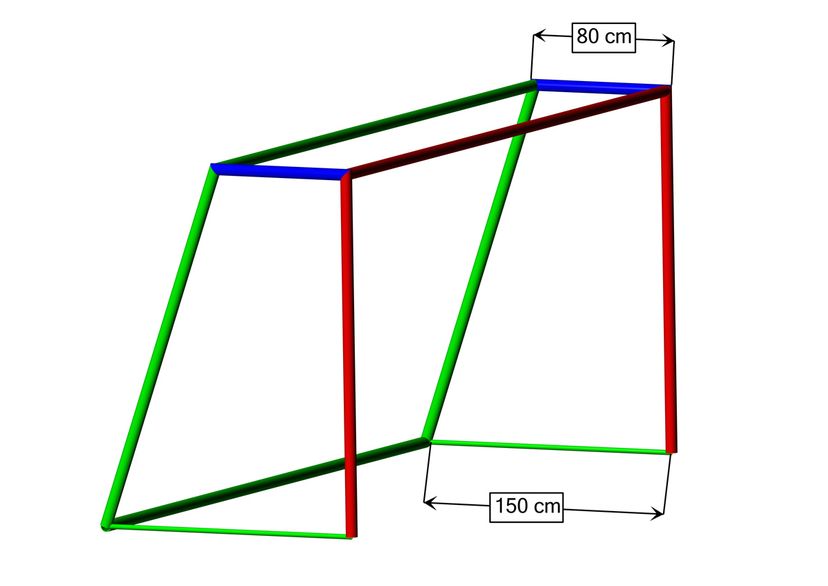 Wymiary siatki do piłki nożnej
