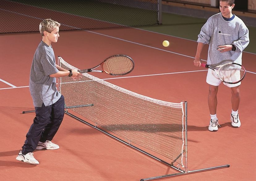 Siatka tenisowa dla dzieci z tkaniny polietylenowej, 0,70 × 3 m