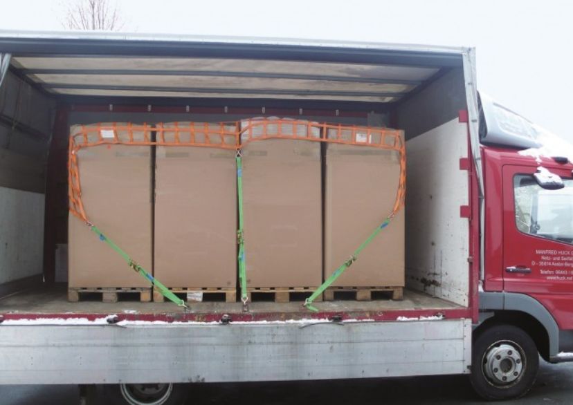 Siatki zabezpieczające ładunek, 1525 x 4825 mm (lc 800 daN