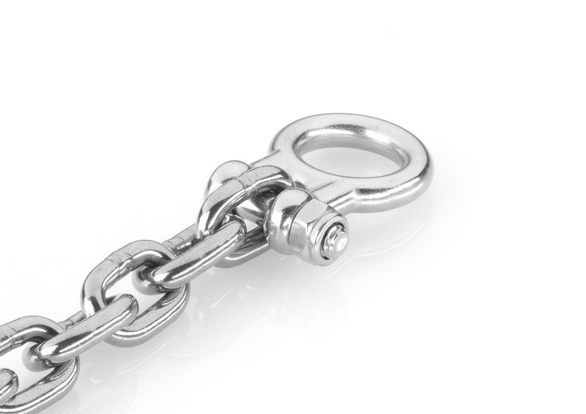 Stainless steel M8 chain shackle 
