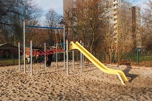 Plac zabaw statek, dla dzieci MIDI