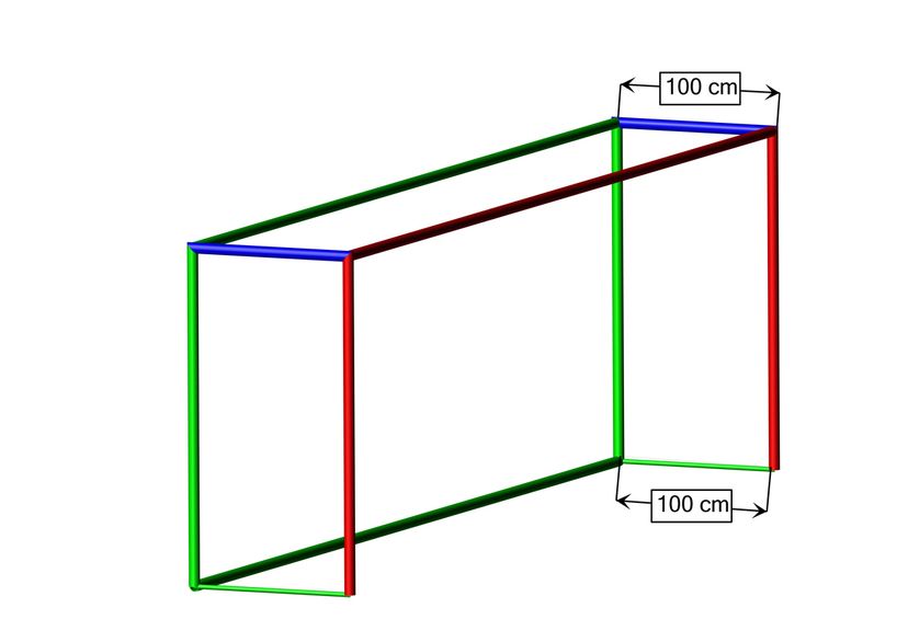 Wymiary siatki do piłki nożnej