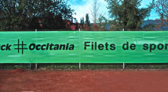 Blenda tenisowa z ocynkowanymi haczykami