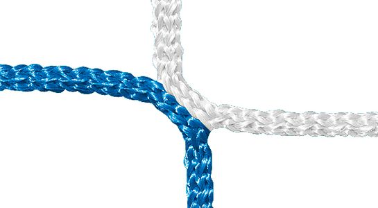 Knoten, PP 4 mm, blau/weiß, Detailbild