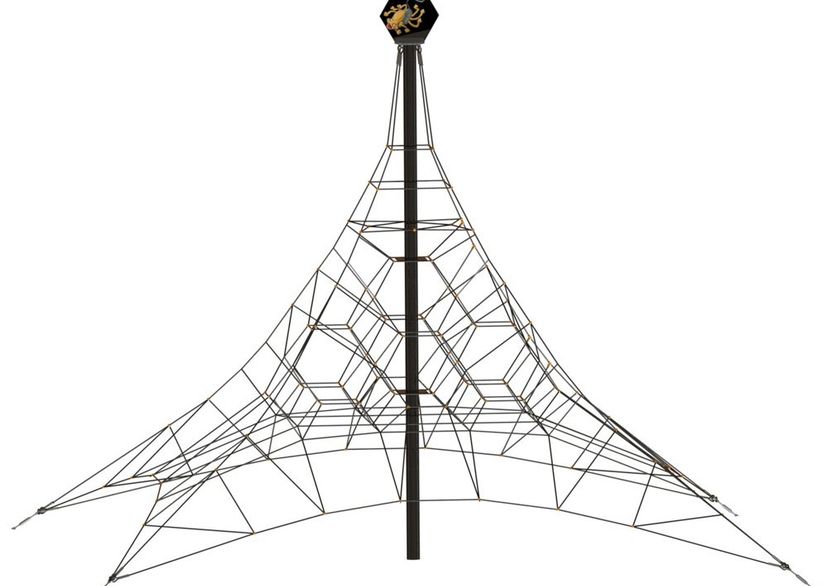 Piramida pająk 6, czteroramienna